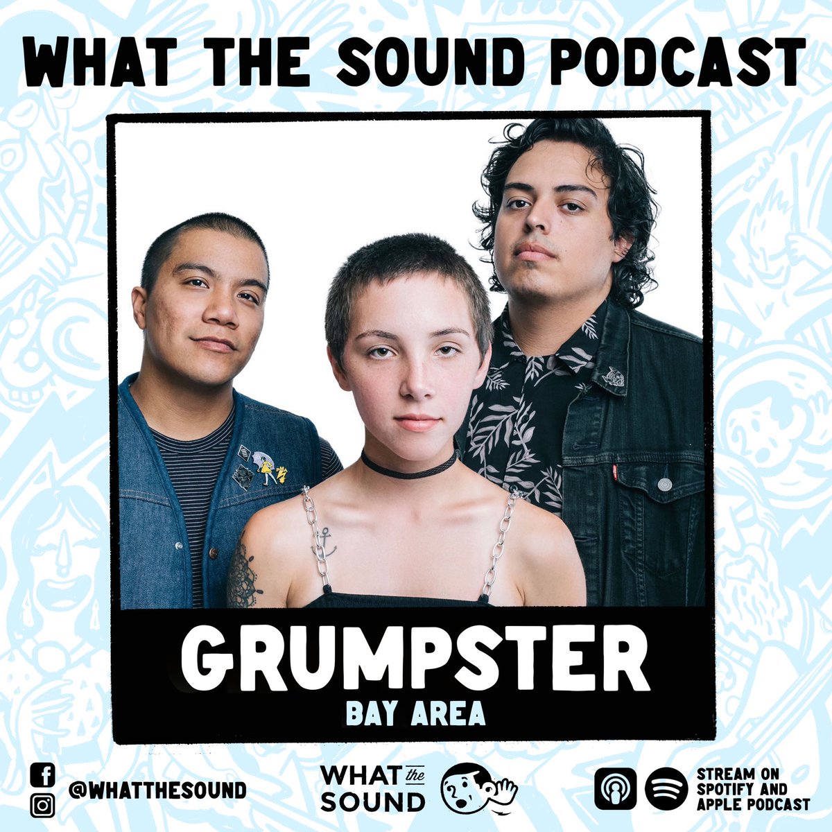 GrumpsterCa's tweet image. happy Wednesday! We were part of the @whatthesound podcast, and it’s now out for your ears to consume! Link in bio! Hope y’all enjoy and everyone is staying safe &amp;amp; healthy, we can’t wait to see ya again once everything is cleared up! PS we’re workin on a lil sumn 4 u...