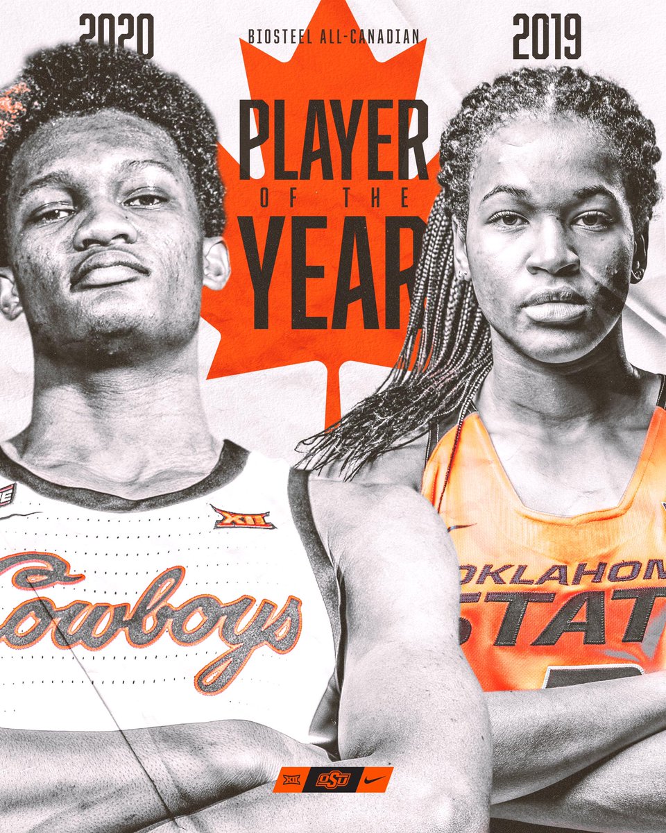 🇨🇦 Player of the Year ➡️ Stilly x 2! 
#okstate