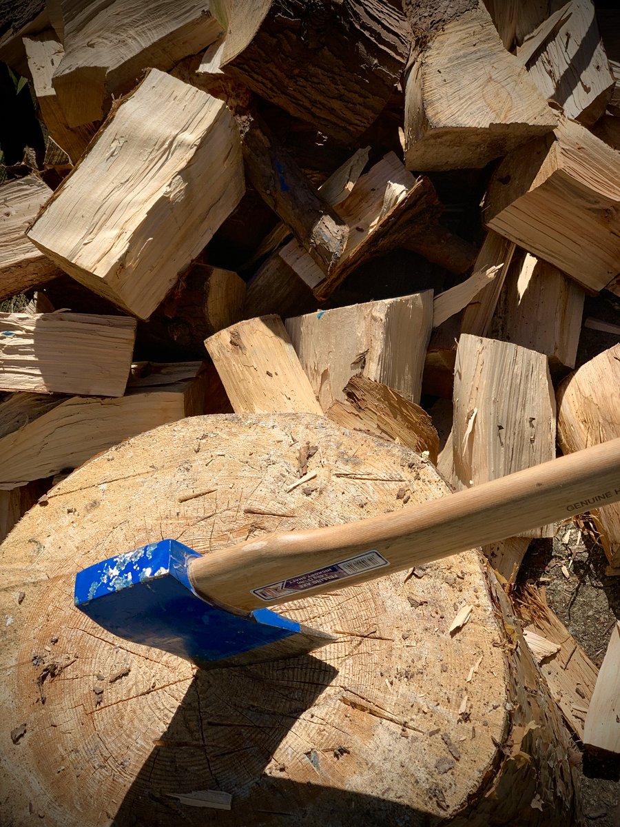 Aly_Dodge's tweet photo. Today I’ve mainly been chopping logs, and yes I looked just like #wolverine @RealHughJackman whilst doing so.
#choppinglogs
#logs https://t.co/zaYeNcGsqz