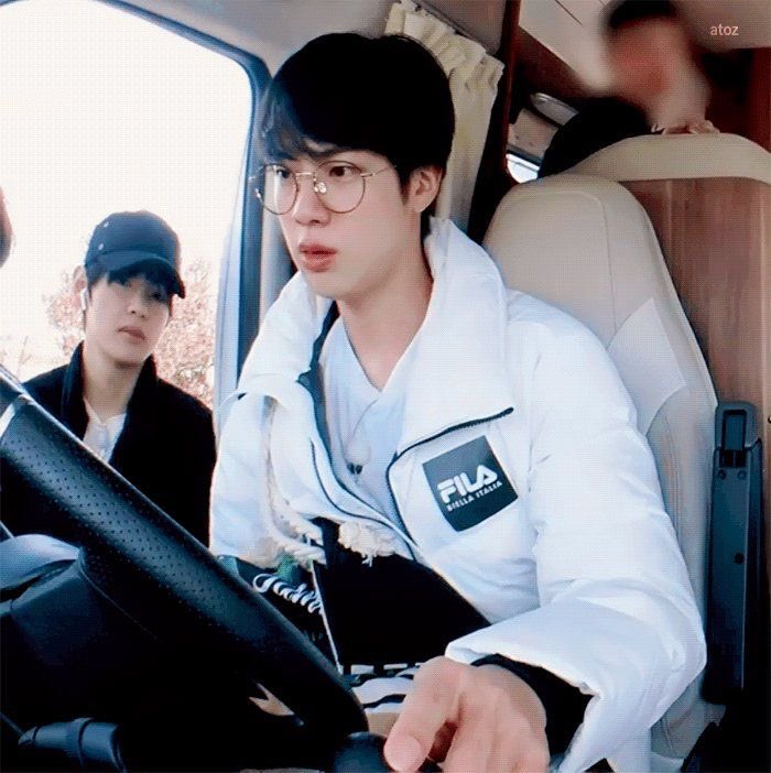 Small tiny thread of BTS members driving  @BTS_twt So Jimin when are we getting content of you driving?? RM you don’t have to drive we and the members know it’s save not to