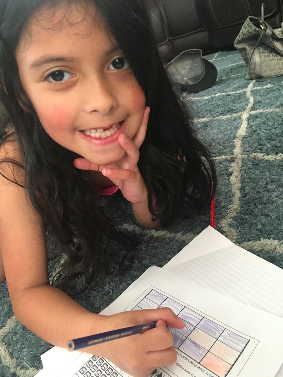 msclairestevens's tweet photo. I love seeing this sweet Ranger working hard at home! #oneRCE #kinderRanger https://t.co/nviuWtlGp4