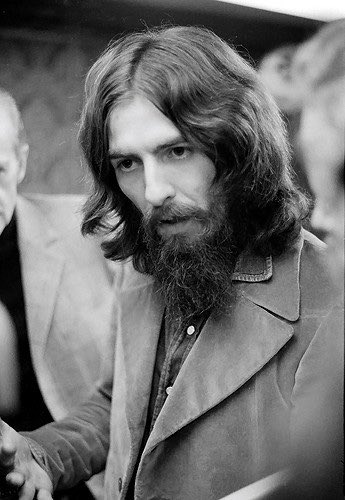 Alex Turner as George Harrison and both as homeless men