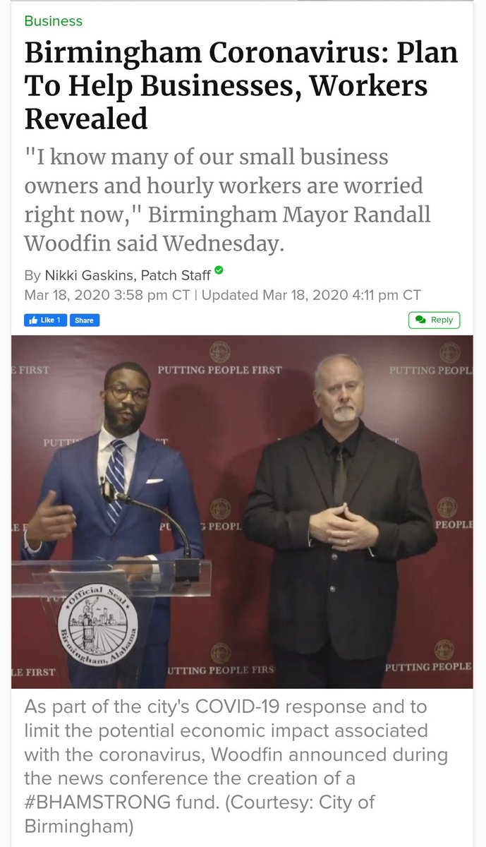 Shout out to Mayor  @randallwoodfin. Thank you for your leadership.  #Covid19 https://twitter.com/ruth_rendell/status/1248363732125855751?s=19