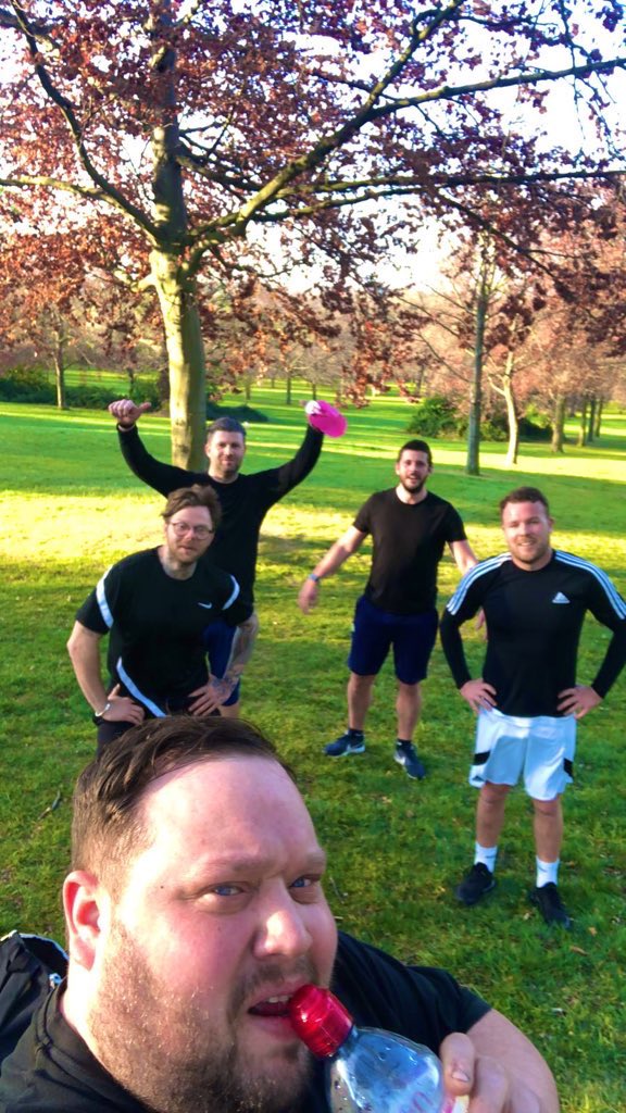 Decent little social distance running for few of lads today #fitness #hillrun #SocialDistanacing