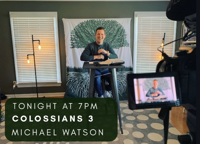 Don’t forget we’re gathering online for the Return at 7pm access us through live.wearethereturn.com or through the live button in our app.