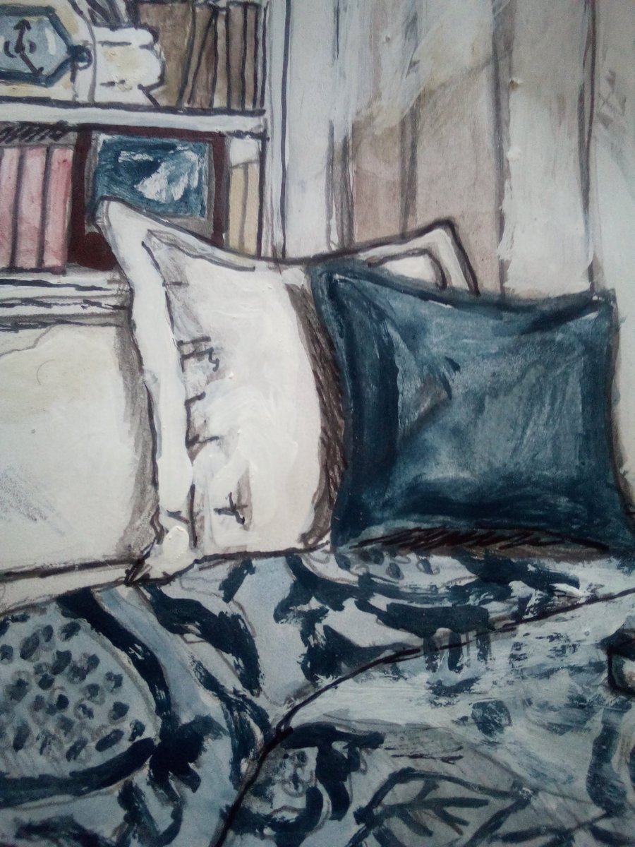 Sj37966's tweet photo. DAY 10 of DOODLEWASH - NOOK #doodlewashapril2020 #sketchbookart #art #artist #artists #artistsoninstagram #artistsontwitter #StayHome #watercolorpainting #drawingfromphoto
#drawing #illustration https://t.co/3CtJXTMjfF