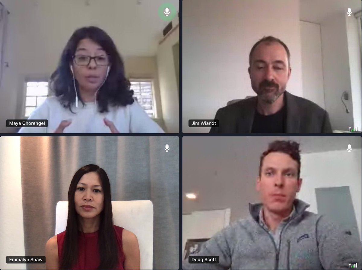 'Mission Driven and Mission Critical' join live with <a href="/wiandt/">Jim Wiandt</a> of @ETFcom as he discusses with Doug Scott of @ethicinvesting, <a href="/EmmalynShaw/">Emmalyn Shaw</a>  of <a href="/FlourishVC/">Flourish Ventures</a> and @bchorengel of The Rise Fund