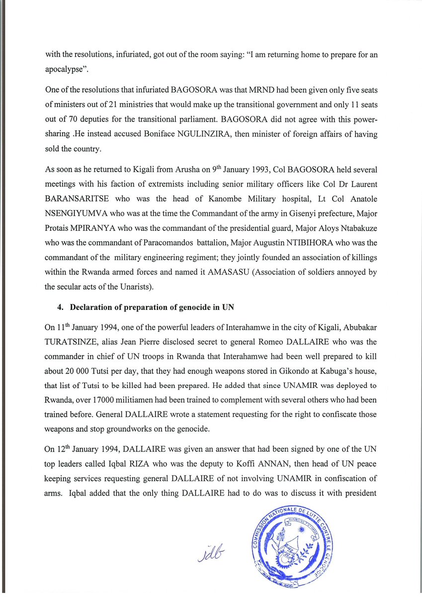 Some key activities that marked the date of 6-12th Jan 1990-1994 in preparation of the  #GenocideAgainstTutsi - 30th Oct 1991- 8th Jan 1992- 9th Jan 1993 later creation of AMASASU in FAR- 8th Jan 1994- 12th Jan 1994 #Kwibuka26  #Rwot