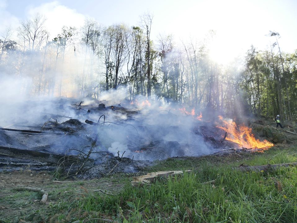 PompiersDuLot's tweet image. Intervention des @PompiersDuLot pour #Feu de végétation le 14-4 à #Bannes. 2 ha parcourus par les flammes. 25 #Pompiers mobilisés. @FeuxdeForet_FR @Prefet46
