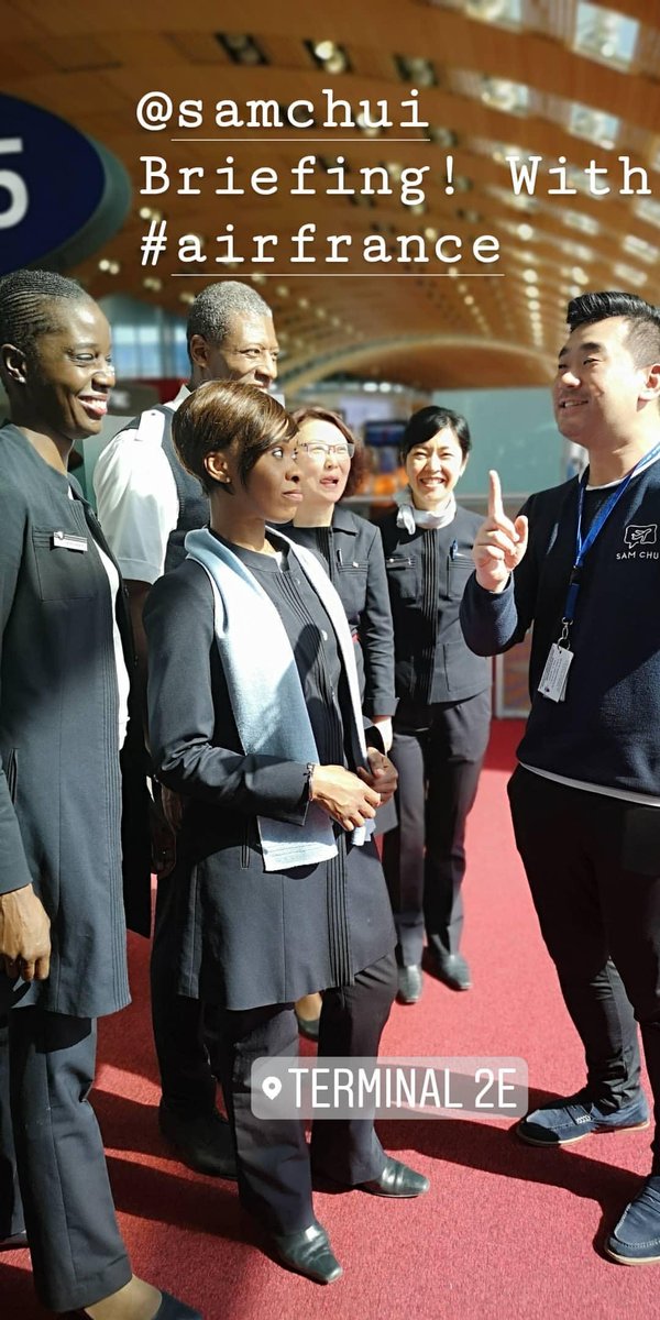 landais_cedric's tweet photo. [Replay 2019] let's watch again  @SamChuiPhotos special report about my #airfrance #CDG2 multicultural team created in 1974, unic assistance, amazing work #weareairfrance 💙✈️👍💕🎥✔️🆘🗺️
Play ▶️https://t.co/iMa5VonOba https://t.co/vpSRQtuWfK