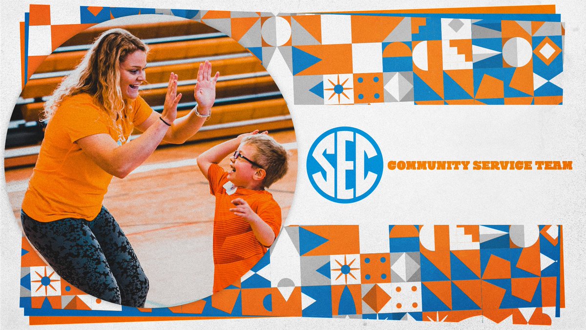 👏👏Ariadna Riley ➡️ SEC Community Service Team👏👏

#GoVols