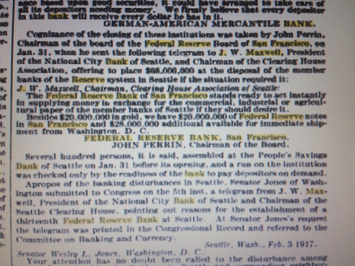 5. ○ James Willard Maxwell - Bill Gates Great Grandfather (Maternal) President of the National City Bank in Seattle and a Director of the FEDERAL RESERVE Bank of San Francisco in Seattle.