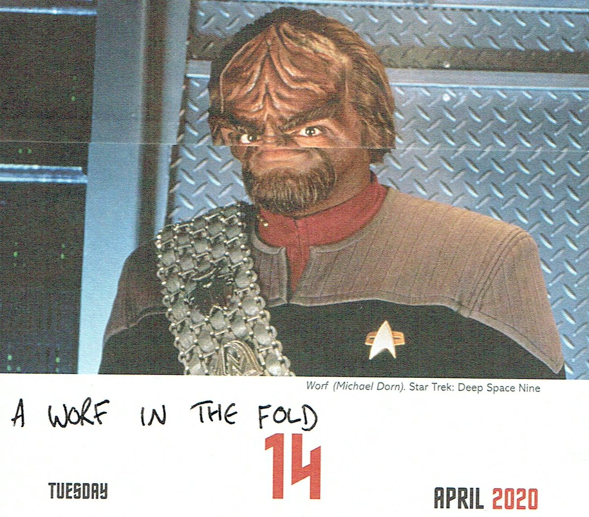 Reed & Tyler are intercepted by Worf aboard the Bird-of-Prey, just as they are about to be discovered by the Klingon warband. Worf plans to smuggle them to safety through a stable time fracture. Before he can implement his plan, time warps and folds around him pulling him into...