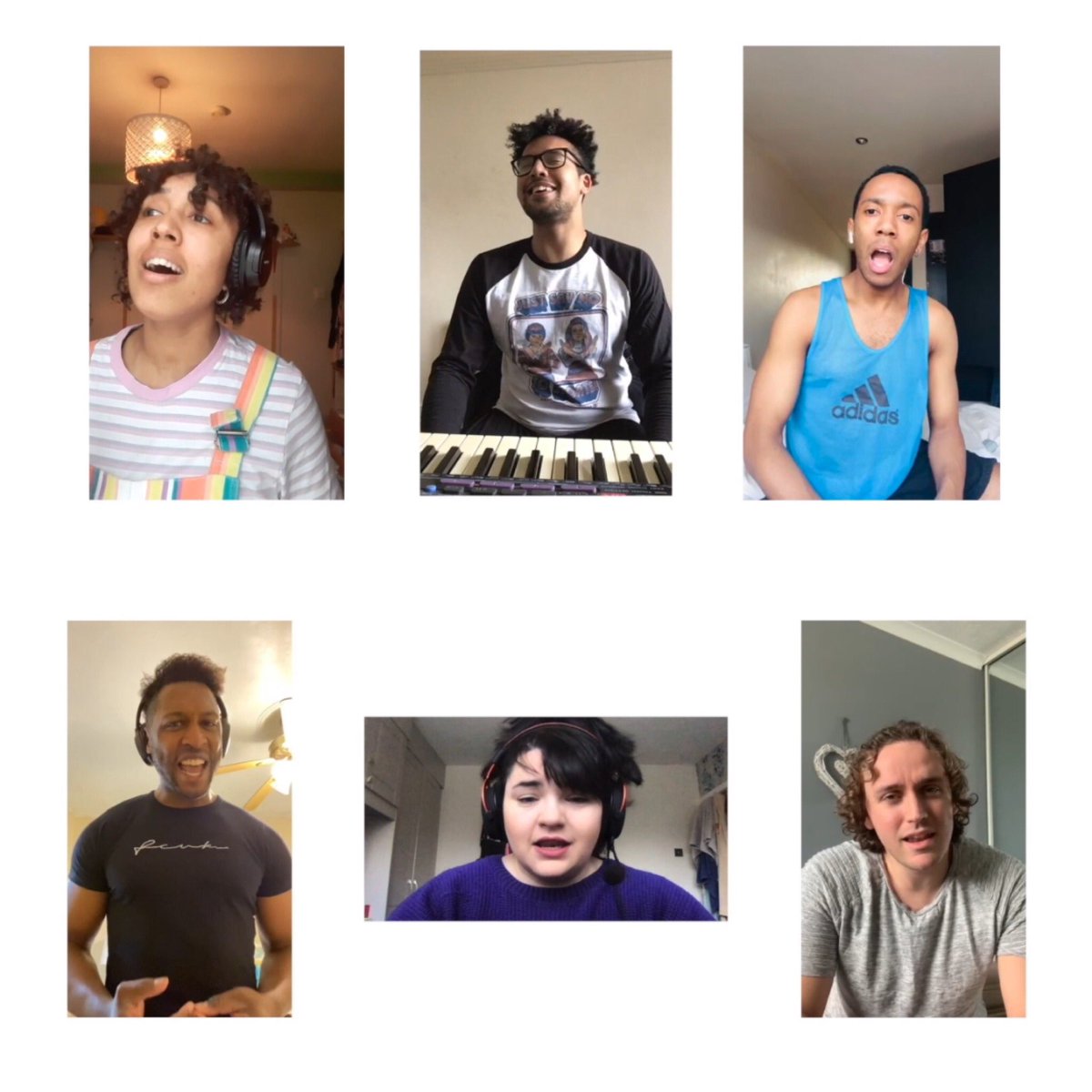 BillyCullum's tweet photo. Tomorrow at 8pm - look out for a special thank you to the @NHSuk from the cast of @RENTonstage. #seasonsoflove 👏🏼❤️👏🏽❤️👏🏾❤️👏🏿 https://t.co/7nDT3ccTIO