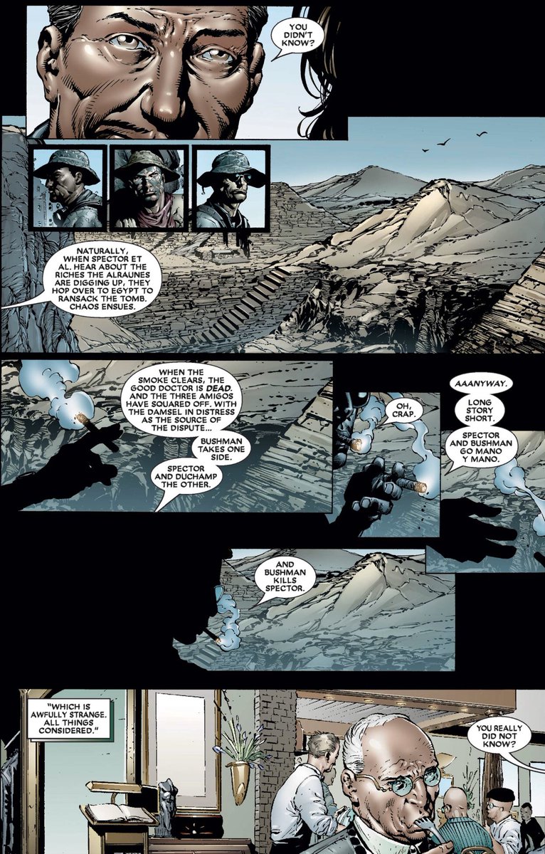 GeekOT1's tweet photo. Seated Thoughts🪑💭: Spector to Moon Knight, origin. I see more, why the comparisons were made 2 Batman with him. I didn’t know Moon Knight was Bisexual?
#notbatman #spectortomoonknight #origin #khonshu #thecomittee #marlenealraune #drpeteralraunesr #spectoretal
#moonknight https://t.co/WYYgWONe6a