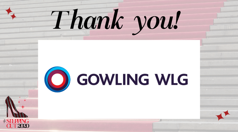 DFSOttawa's tweet photo. Thank you @GowlingWLG_CA for sponsoring #SteppingOut! It's a tough time for businesses, and we're grateful to have their support. As an international, sector-focused law firm, Gowling WLG helps owners overcome complex business challenges. https://t.co/prl7wSjpR1
#StrutForward https://t.co/xy70QklvoZ