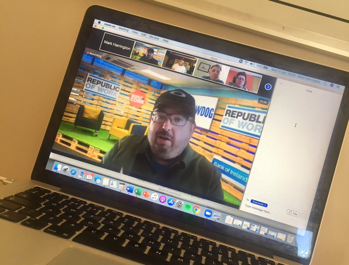 MHarrington91's tweet photo. Enjoying this evening’s #BuiltInCork discussion on business in a post Covid-19 world.
Cheers @donal_cahalane for keeping the show on the road! https://t.co/RKXDuCjgqQ