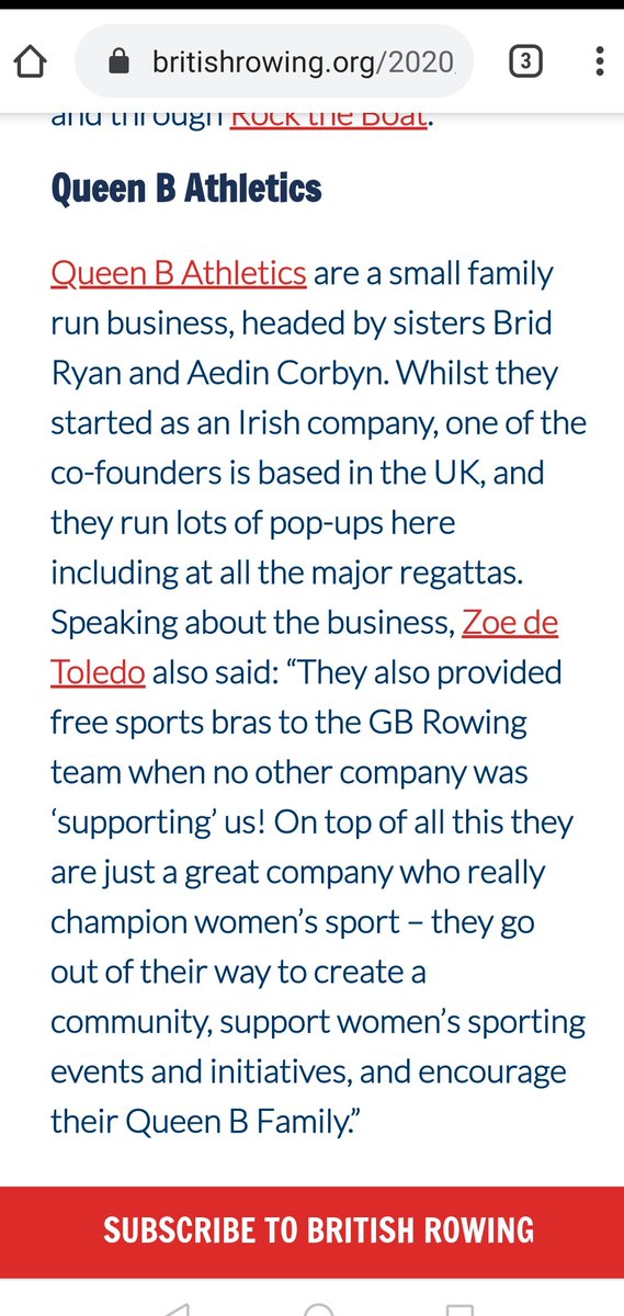 <a href="/BritishRowing/">British Rowing</a> MASSIVELY appreciate this <a href="/BritishRowing/">British Rowing</a> and <a href="/zoedetoledo/">Zoe De Toledo</a> The rowing family in GB welcomed us with open arms since we started and this means so much to us. Thank you and we can't wait to see you all again. 💙👑😍😘 #NoPlaceForAPrincess