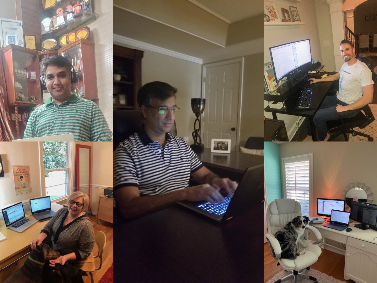 DelaplexTeams's tweet photo. Another week #WorkingfromHome, but it cannot break our spirit. The delaPlex team is thriving while #RemoteWorking.
#FutureofWork #AloneTogether #WeSolveProblems https://t.co/4PAXBSvDVv