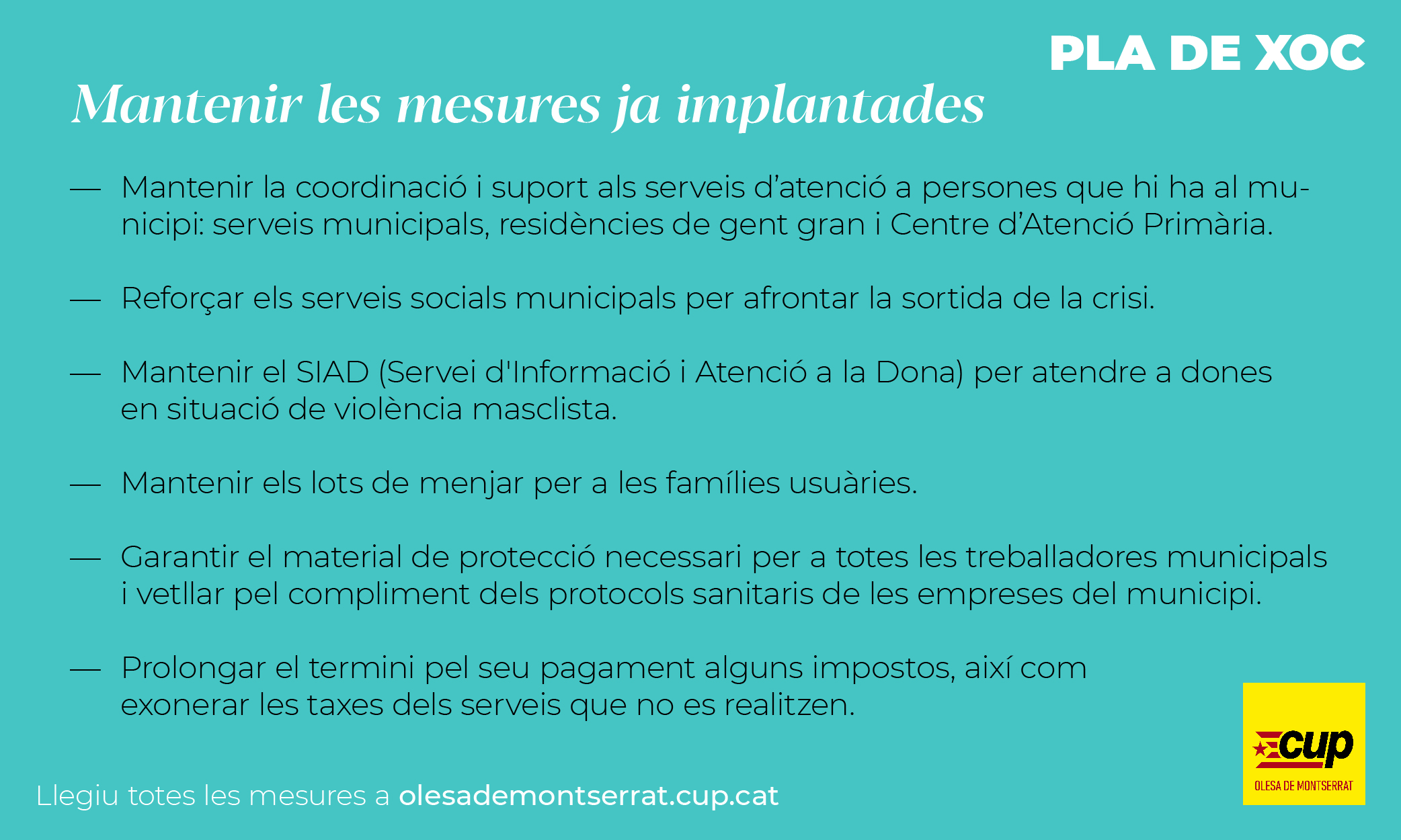 CUP Olesa de Montserrat on Twitter 