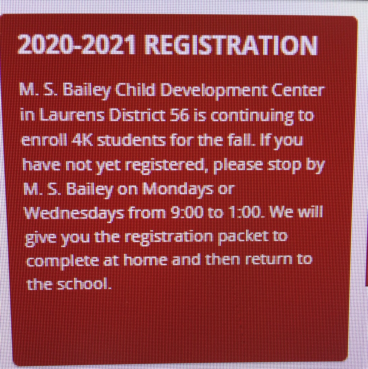 MS Bailey Child Development Center tweet media