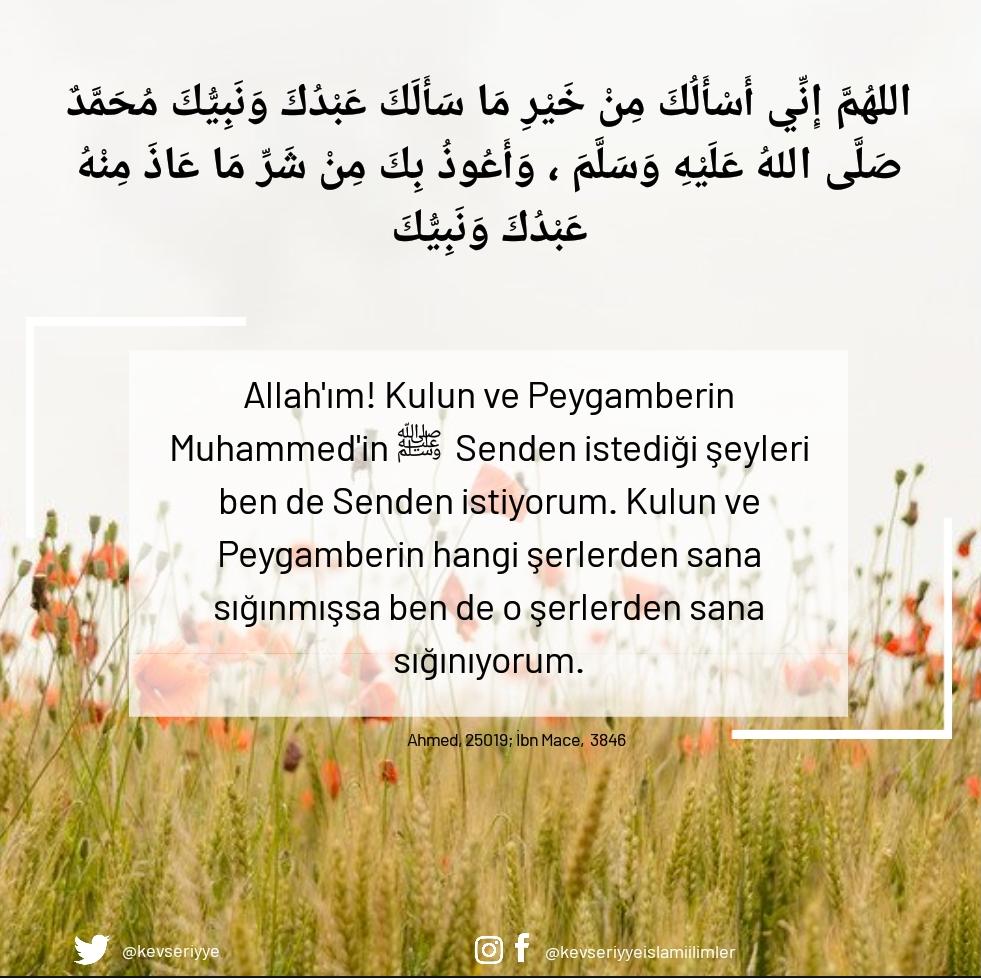 kevseriyye's tweet photo. "Kalpler ancak Allah'ı anmakla huzura kavuşur." Ayet-i Kerimesini esas alarak kalplerimizin baharı Ramazanı Şerif'e hazırlanıyoruz. Kalan ömrümüzün nurunu ve huzurunu artırmak maksadıyla;
... https://t.co/7UW4J82N8T