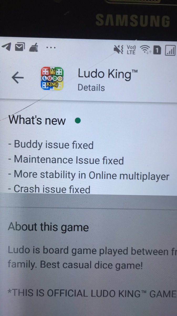 meet1597's tweet photo. @LudoKingGame  What is the meaning of update? 18days left for your highest peak period of ludo game Don’t miss it buddy! https://t.co/mBf7DZEfUX