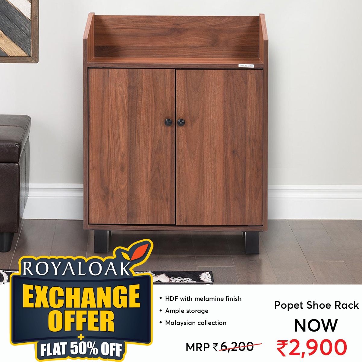 Royal oak shoe cabinet sale