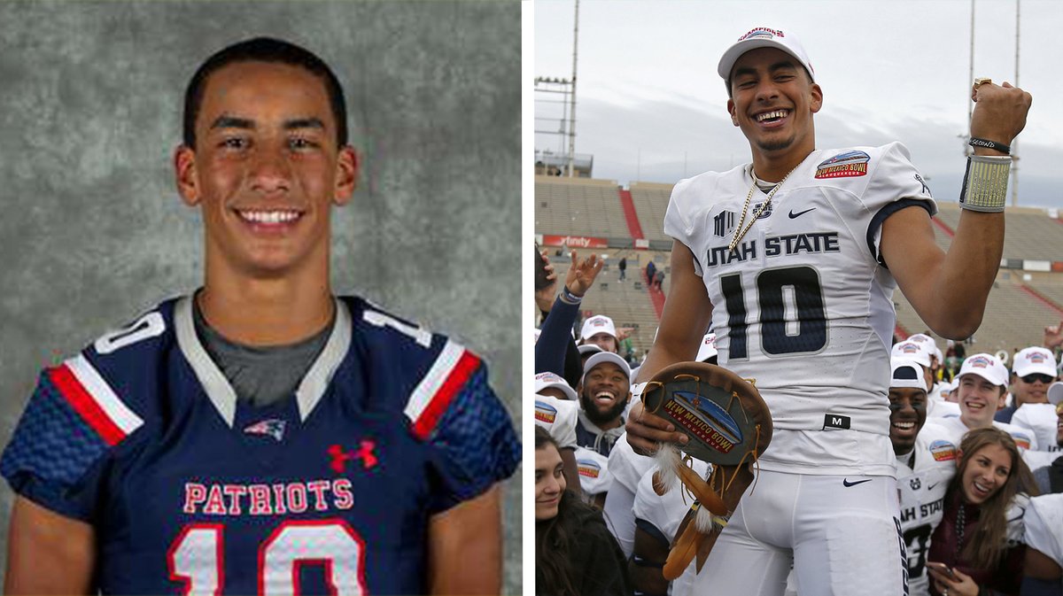 Jordan Love went from…

- 3-star HS recruit
- Only 5 scholarship offers
- Zero Power 5 Conference offers

To…
- 3-year starter at <a href="/USUFootball/">USU Football</a>
- 2nd all-time leading passer in school history
- Projected 1st round pick

If you haven’t heard of him yet, you’re about to.