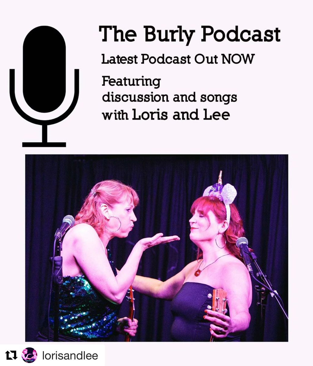 We’re featured on this podcast this month - come and give it a listen - available NOW anchor.fm/theburlypodcas… #cabaretpodcast #females #fun