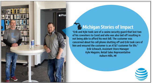 Awesome work Erik and Kyle! Thank you for taking great care of our customers every day! 👏🏻👏🏻 <a href="/DemetrusHayes1/">Demetrus Hayes</a> <a href="/TomMonahan10/">Tom Monahan</a> <a href="/pbakeman/">Pᴀʙʟᴏ Bᴏᴏᴍ 🦋📖⚔️❄️</a> <a href="/GreaterLakesMkt/">Greater Lakes Market 🌊</a> #attemployee #lifeatatt #WeAreGLM