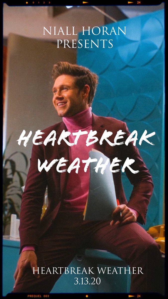 thread of songs from heartbreak weather by niall horan as movie posters (inspired by  @KlSSYLADS)