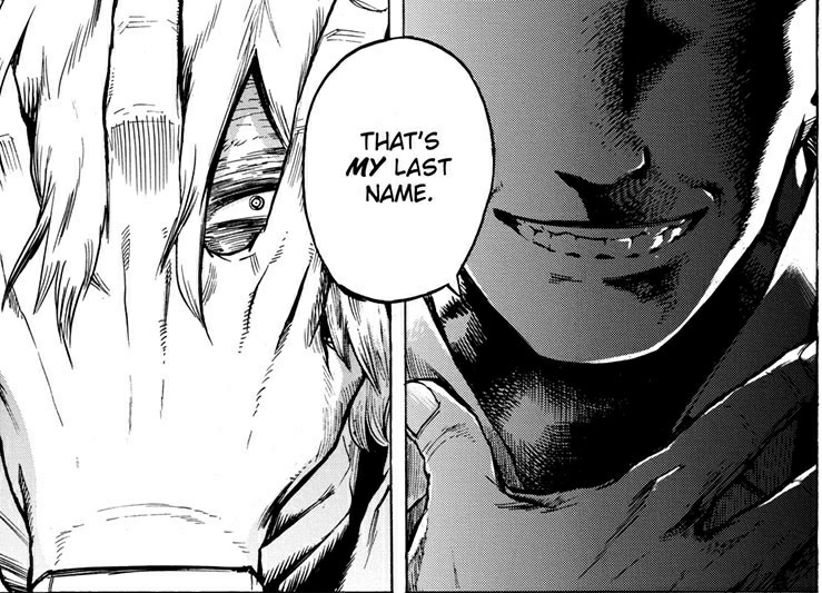 which is called "shigaraki", afo's last name, it symbolizes a relationship close to father and son, since then, that's what he sees afo from now on,a father figure,kinda parallels to all might and deku's relationship except for the name thing.Then afo took and gave back his dead+