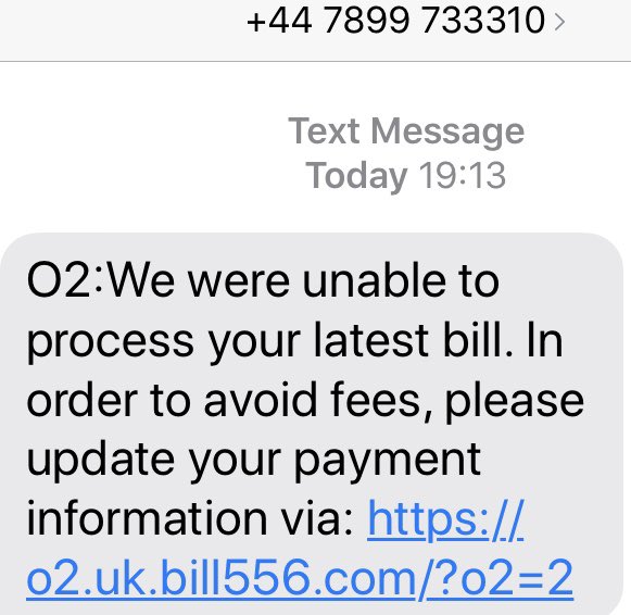 Corjetflour's tweet image. Hi O2, Are you aware of a current phishing campaign in your name? #o2guru #O2 #phishing