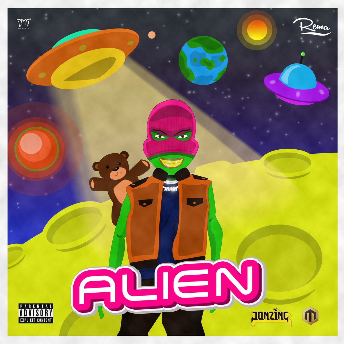 My submission for   #RemaAlien cover. Pls help me retweet and tag  @heisrema