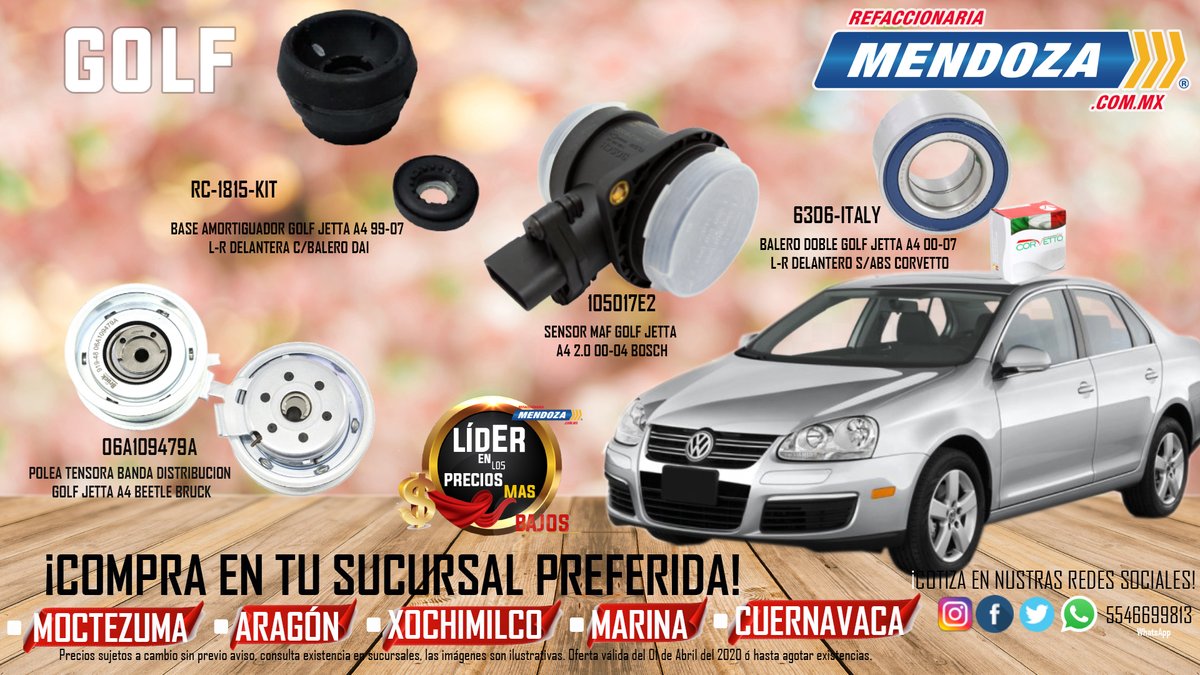 Refa_Mendoza's tweet photo. En #RefaccionariaMendoza somos Lideres de los precios mas Bajos. Para que esto sea posible tenemos para ti las siguientes ofertas. #Base #Polea #Sensor #Balero #Golf #Aragon #Bobina #Bomba #Inyector #Cuernavaca #Faro #Marina #RefaccionariaMendoza #Todoparatumoto #Moto #Ofertas https://t.co/eYJ4Pqesn6