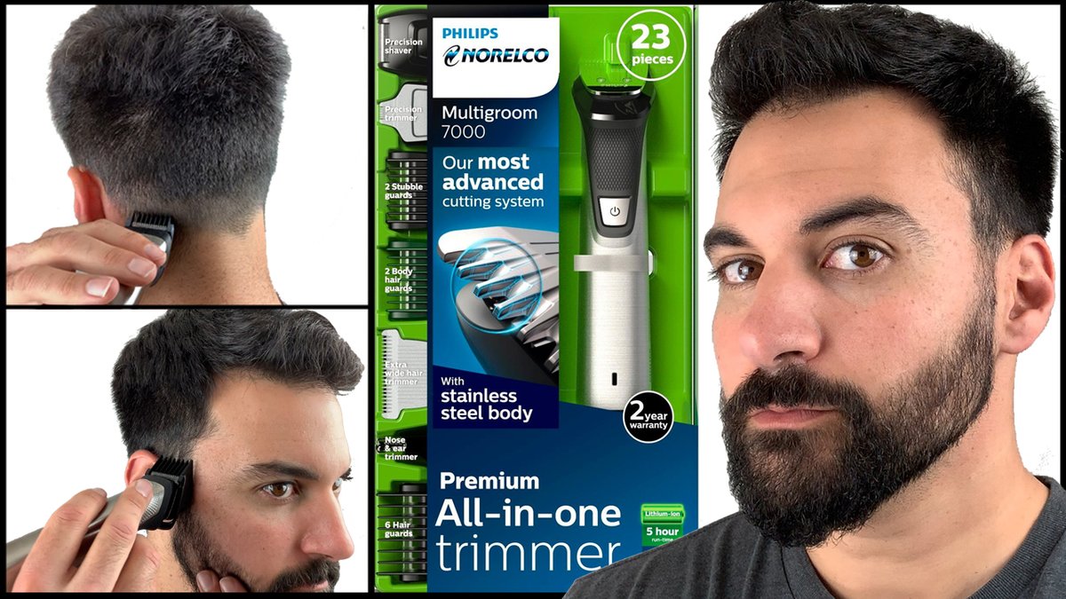 philips multigroom 7000 haircut