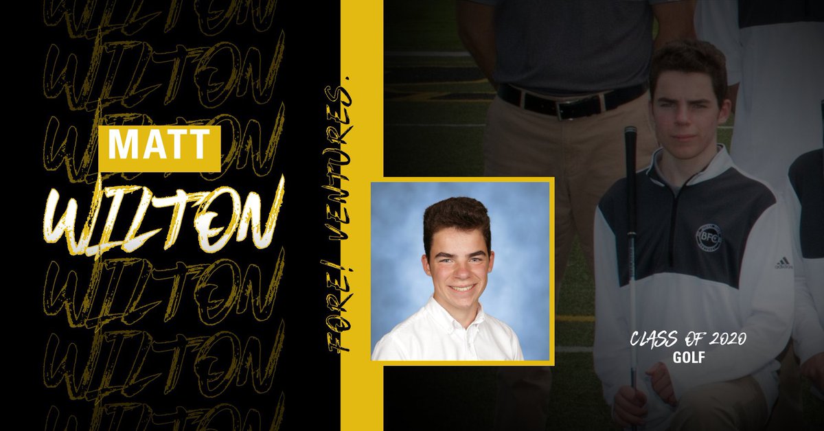 BFC_Athletics's tweet photo. I want to take this time to honor and spotlight our senior student-athletes including one of our cooperative Lax players who would’ve donned the black &amp; gold for 4 years. Here are 4 more from the class of 2020. @andrewksaunders, @MatthewW1lton @saje_sam and Aidan Darmetko. https://t.co/cjTl1ladEE