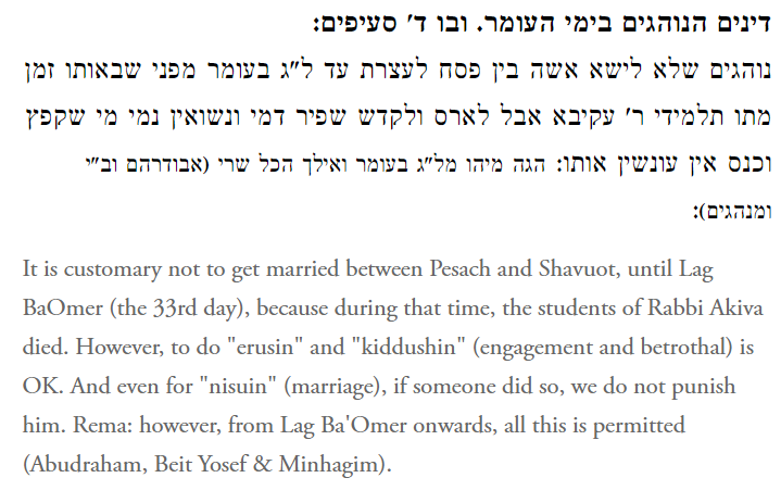2. According to Shulchan Aruch section 493:1, the time between Passover and Lag Ba'omer is a time of mourning due to the death of R. Akiva's students https://www.sefaria.org.il/Shulchan_Arukh%2C_Orach_Chayim.493?lang=bi