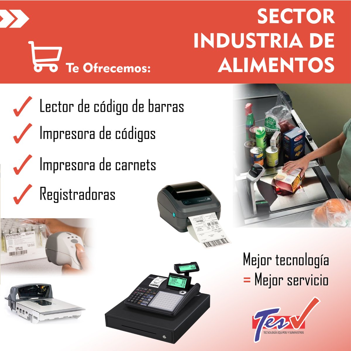 tesltda's tweet photo. Te brindamos la mejor tecnología en lectores, impresoras de códigos y carnets para tus trabajadores y así ofrecer un servicio más eficaz a tus consumidores📲3206965066
#impresoradecarnets #lectorcodigodebarras #cajaregistradora #sectoralimentario #Covid_19 #industriadealimentos https://t.co/rDxSeyG56f