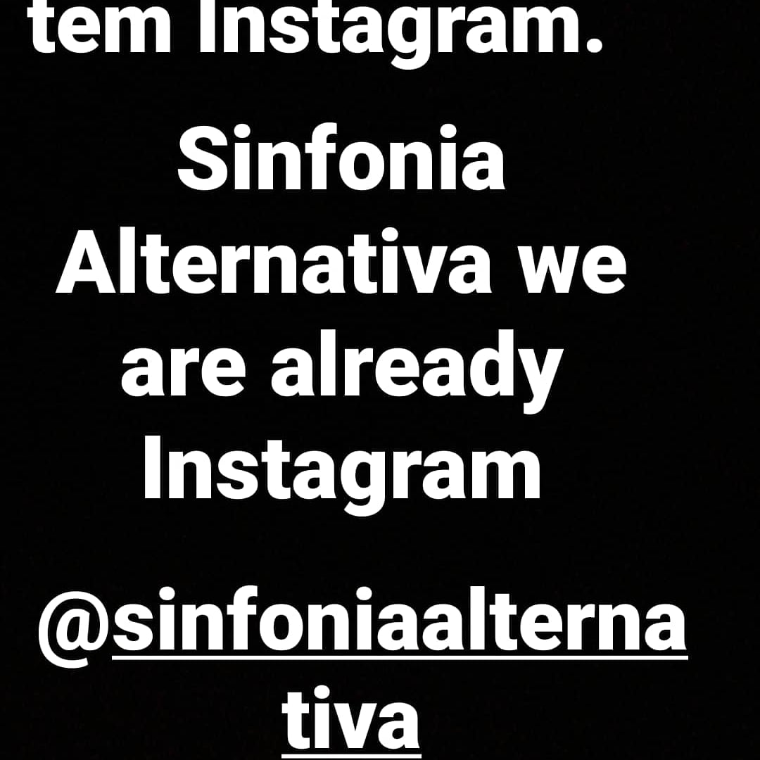 Nuno Ferreira (Sinfonia Alternativa radio show) (@sinfonianuno) on Twitter photo 