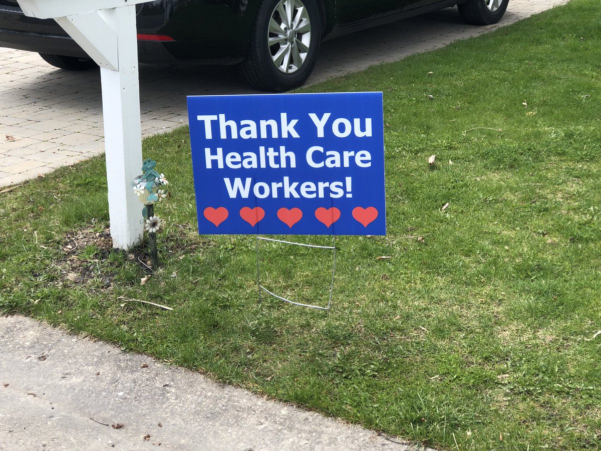 The Bright Spot would like to share their sentiments, with the help of a couple of neighborhood signs. #Canadaiguaproud#OneBravesFamily