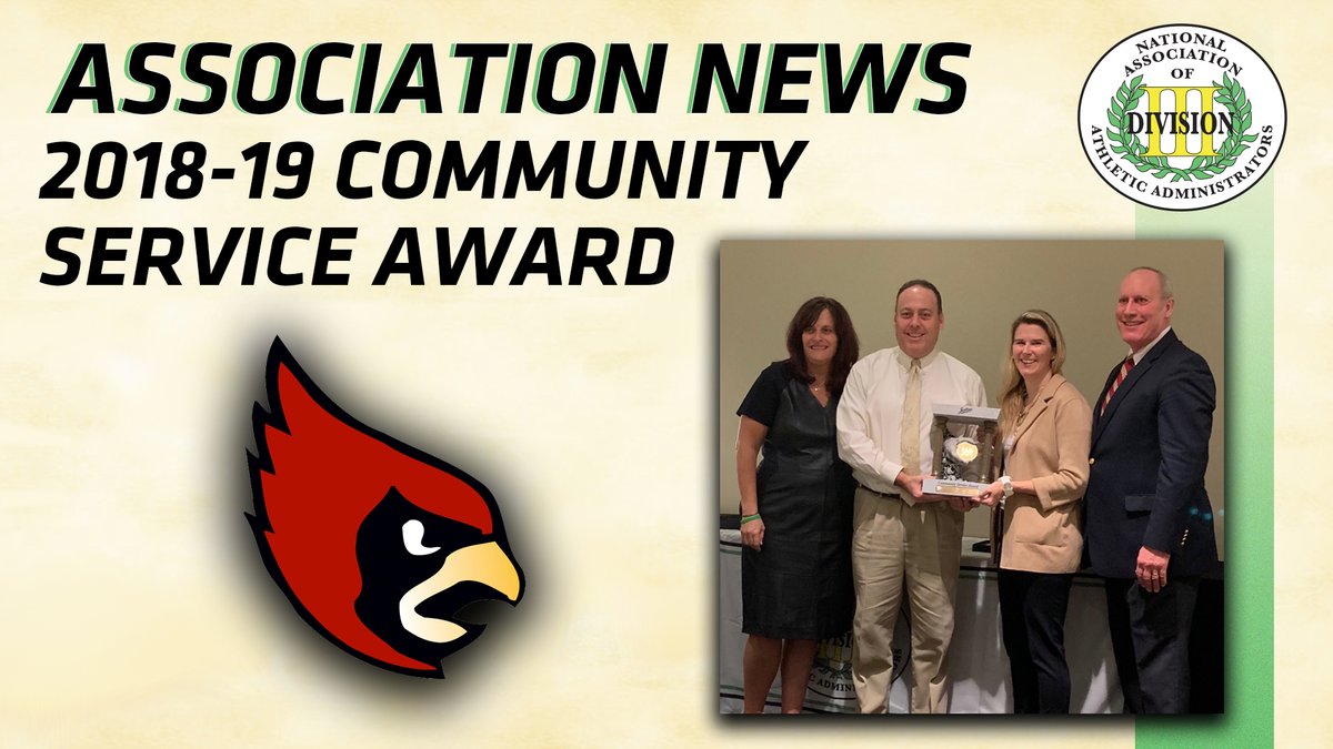 As part of #D3Week, the athletics department would like to highlight an integral part of both <a href="/CatholicUniv/">The Catholic University of America</a> and <a href="/NCAADIII/">NCAA Division III</a>: community service. In 2019, we were honored as the winner of a <a href="/d3admins/">NADIIIAA</a> Community Service Award.

INFO: catholicathletics.com/x/i1vz2

#CatholicU