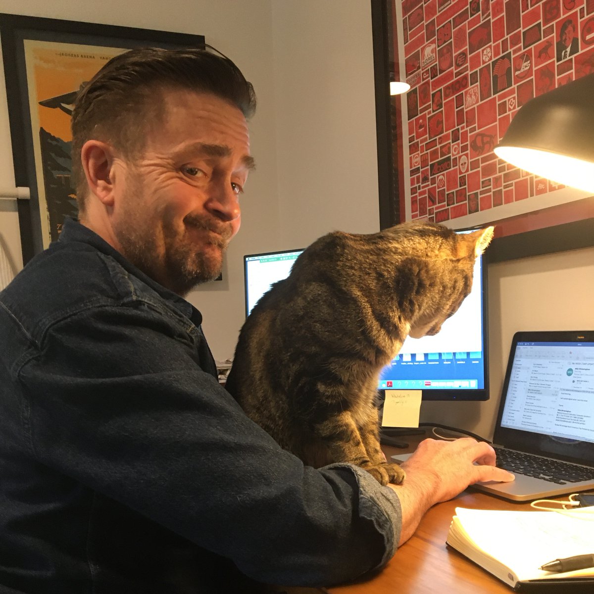 Many of our Mitchell team members are working from home, those of us in our facility are safely social distancing, conferencing, and creating. 

Our teams are ready to help. If you need us, we are here.

#inthistogether #homeoffice #homeofficegoals #officecat #mitchellprinters