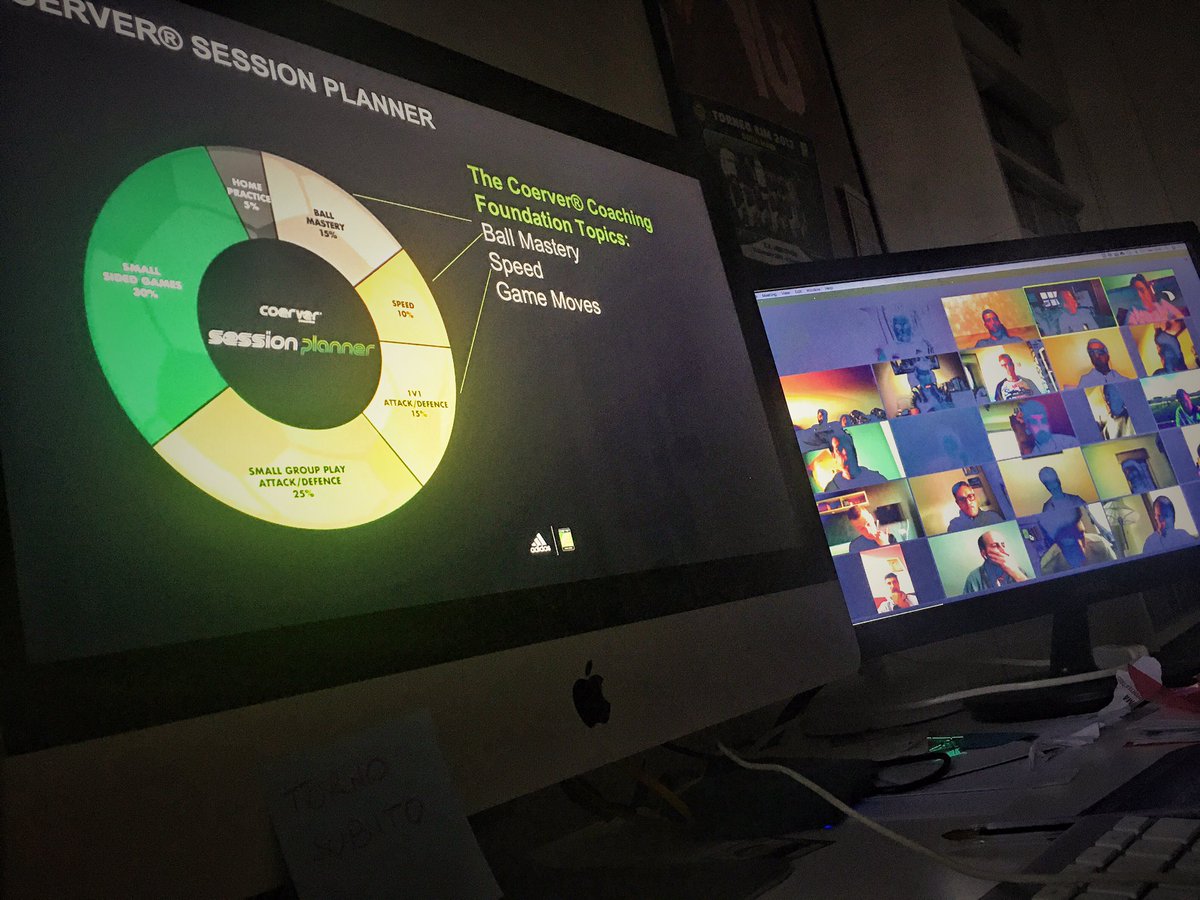 CoerverRoma's tweet photo. Grazie Mr. Alfred Galustian per questo webinar insieme alla grande famiglia del Coerver Coaching di tutto il mondo... 

I miss football 
#Coervercoaching https://t.co/gMaxcpTnjT