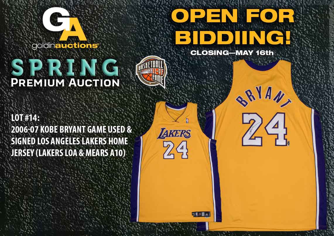 Goldin on X: This @Lakers road jersey was worn by @Hoophall