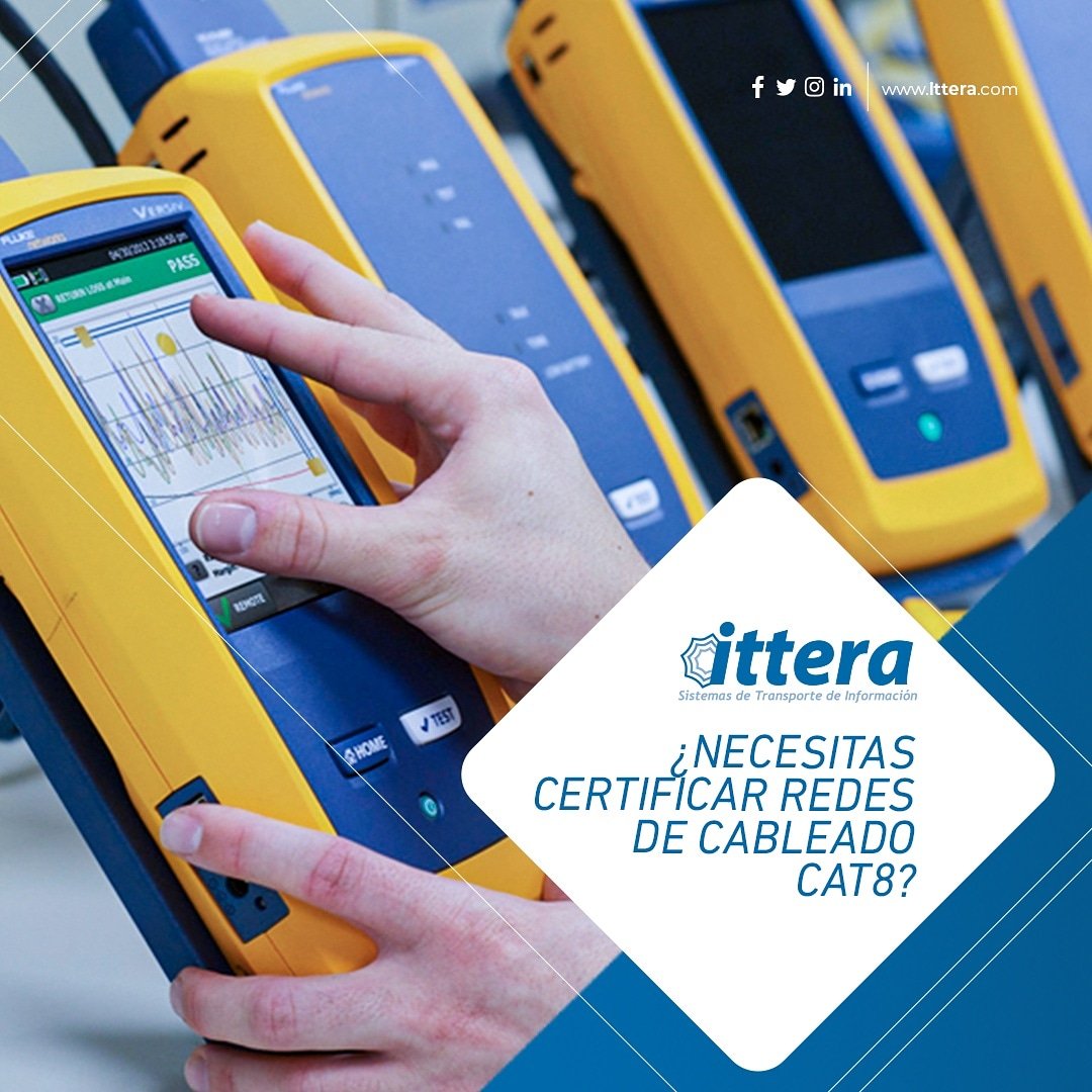 ittera_LA's tweet photo. En @ittera_LA ya estamos preparados para certificar redes en CAT8. Contamos con equipos calibrados y técnicos certificados para cableados en Categoría 5e, 6, 6A ,7a y 8. Contáctanos para mayor información.
#ittera #venezuela #colombia #costarica #panama https://t.co/8XyKT3RPCH
