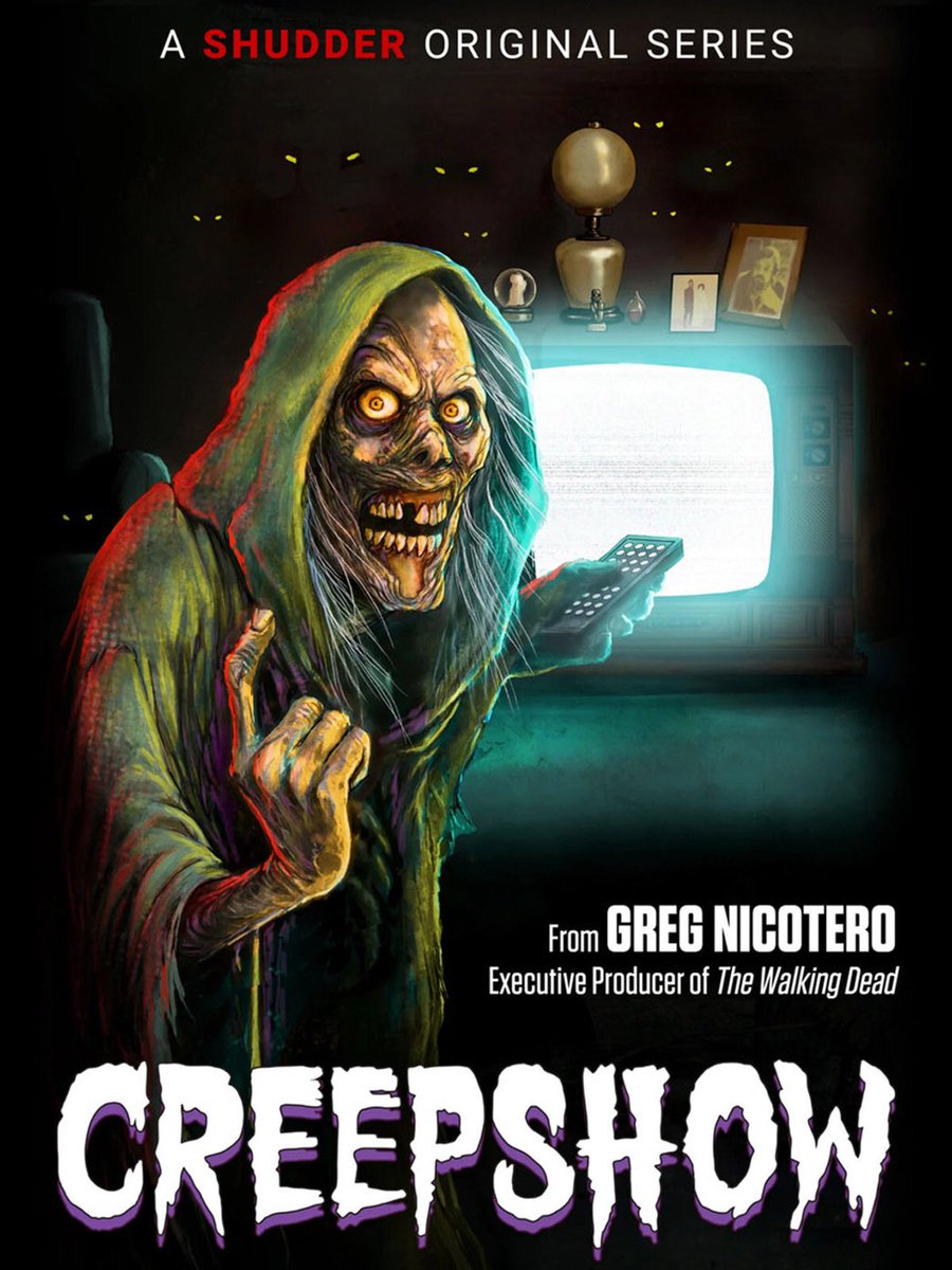 UPDATE: "Greg [Nicotero's]  #Creepshow is a brilliant homage to the original horror film and we couldn't be happier to air it on AMC" -pres.  #AMCnetworks,  #SarahBarnett.Nicotero is exec. prod. on  #ShudderCreepshow. #Creepshow S2 prod. start date TBDSOURCE: Collider