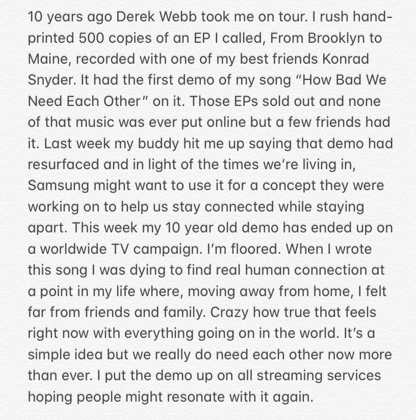 marcscibilia's tweet photo. https://t.co/gqN83DhbLu #HowBadWeNeedEachOther https://t.co/7x983AyWQK