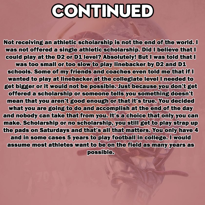Cobber_Football's tweet photo. Today we learn more about a recent Cobber Grad!  Alex Berg was an All American Punter and Linebacker who graduated in December!  Check out why he chose Concordia! #WhyD3 #RollCobbs #TogetherWeWill https://t.co/65nOV7QaT9